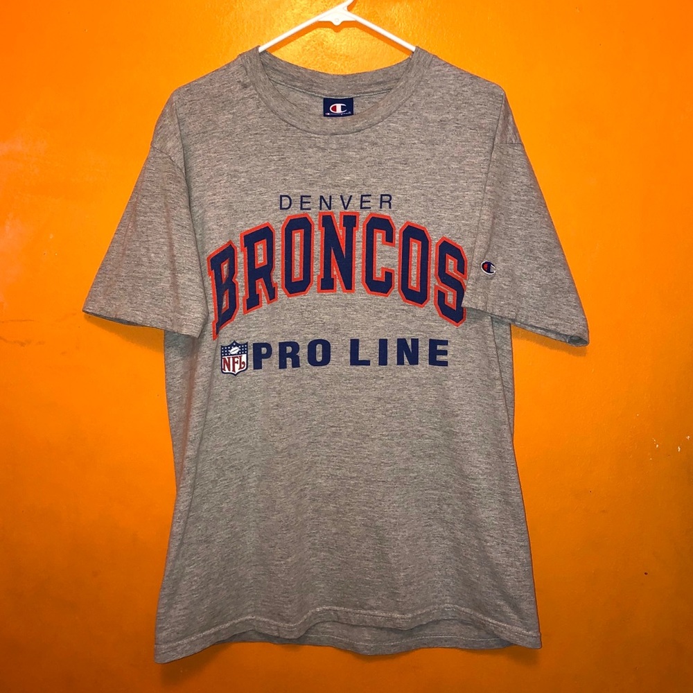 Vintage Retro NFL Denver Broncos T Shirt Football